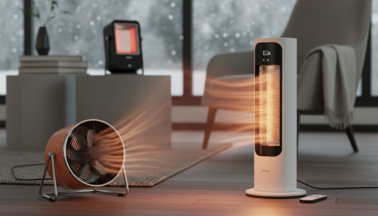 Portable Heaters for Bedrooms, Living Rooms, and Small Flats