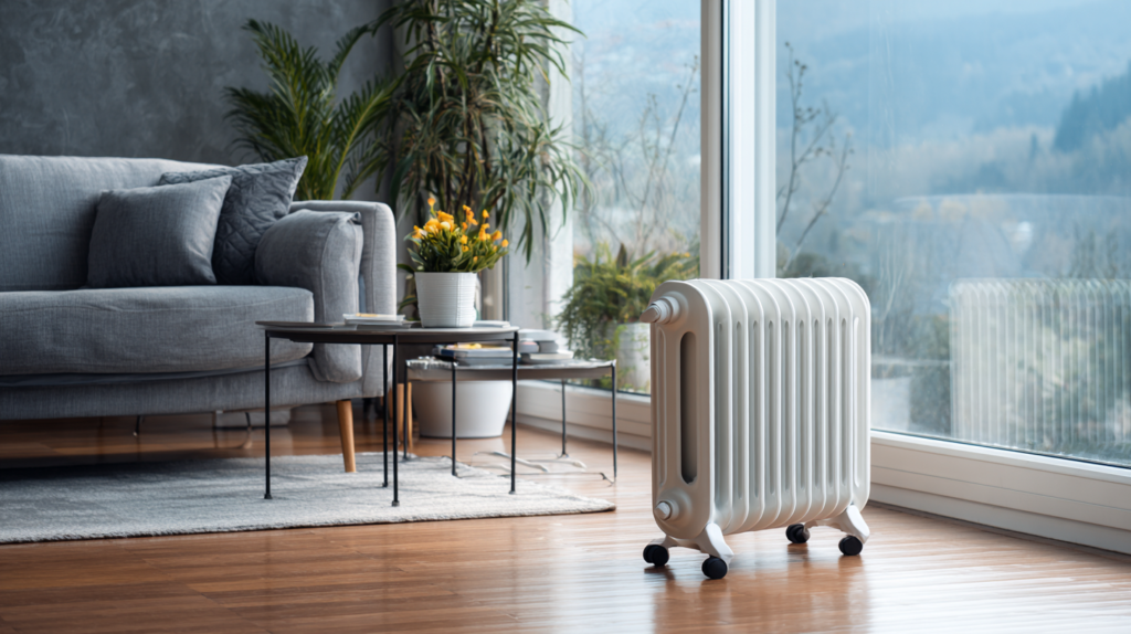 oil-filled radiator for living room